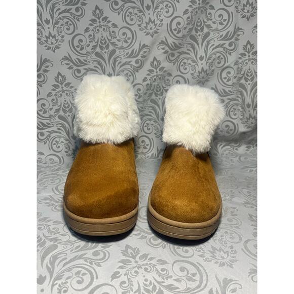 SO® Paulina Women’s Faux-Fur Winter Boots – Tan, Size 8 - Picture 3 of 4